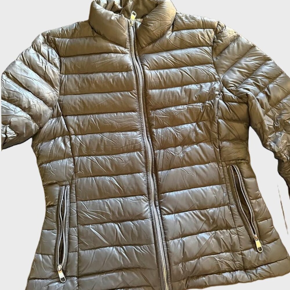 Calvin Klein Packable Fitted Puffer Jacket, Steel Grey - Picture 4 of 11